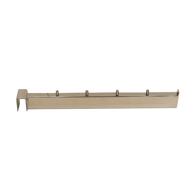 Iron white floor hanger supermarket display shelves wall mounted display shelf