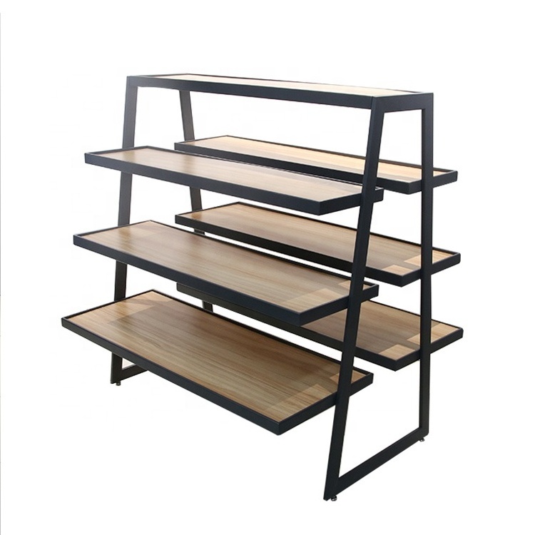 Commercial floor standing advertising  boutique clothing racks retail display stand clothes shoe rack stands for shops display