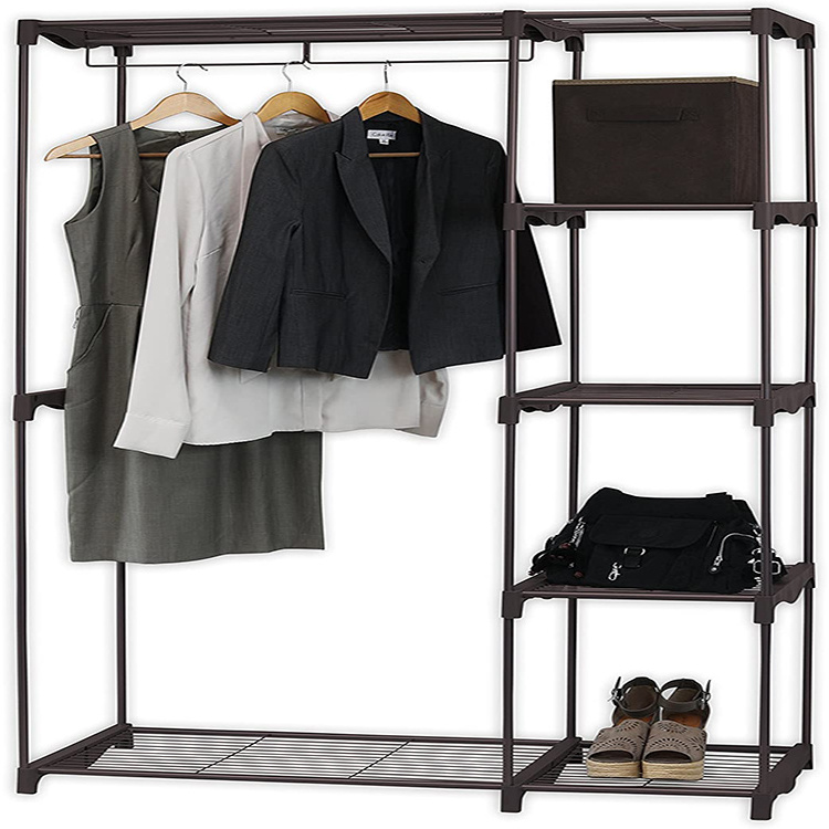 Freestanding Clothing Garment Organizer Closet High End Clothes Hanger Display Stand For Shop