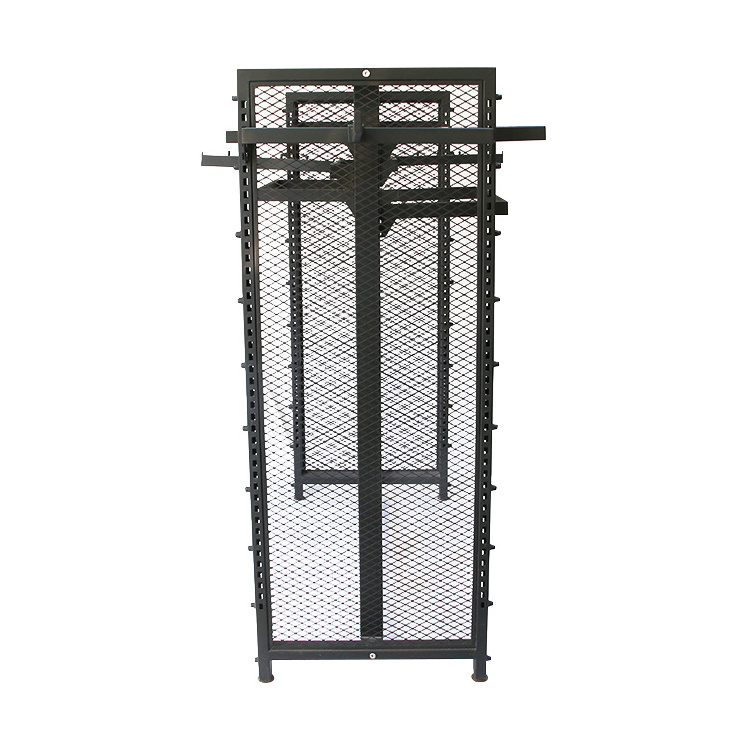 Retro Clothing Store Hanger Display Stand Floor Wrought Iron Clothing Rack Kid Men Women Clothing Store Display Rack