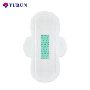 290mm Long Super Soft Ultra Thin Menstrual Used Women Sanitary Pad  Negative Ion Wholesale free sample OEM best pads for period