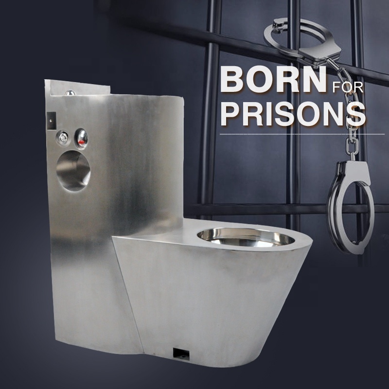 Stainless Steel Combination Toilet Pan Prison Toilet And Sink Combos