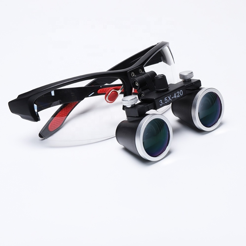 Hot Sell 3.5X Magnification Binocular Dental Loupe Colorful Surgery Surgical Magnifier Optical Magnify Glass Loupes