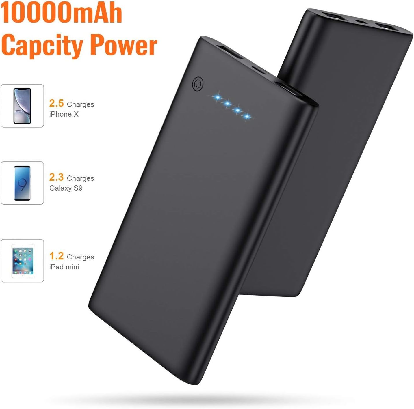 Free Sample Free shipping Factory Price Capacity Power Bank 5000mah  10000mah power bank of Gift Power bank