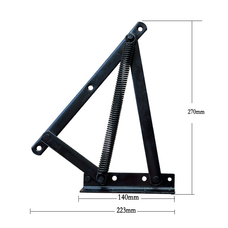 Sofa mechanism bed box hinge Sofa folding triangle spring hinge Coffee table hinge Furniture accessories