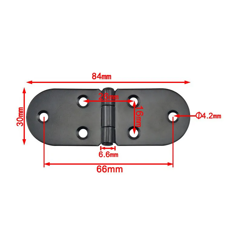 Cabinet Door Semicircle Folding Hinge Flap Luggage Wooden Supply Box Hinge