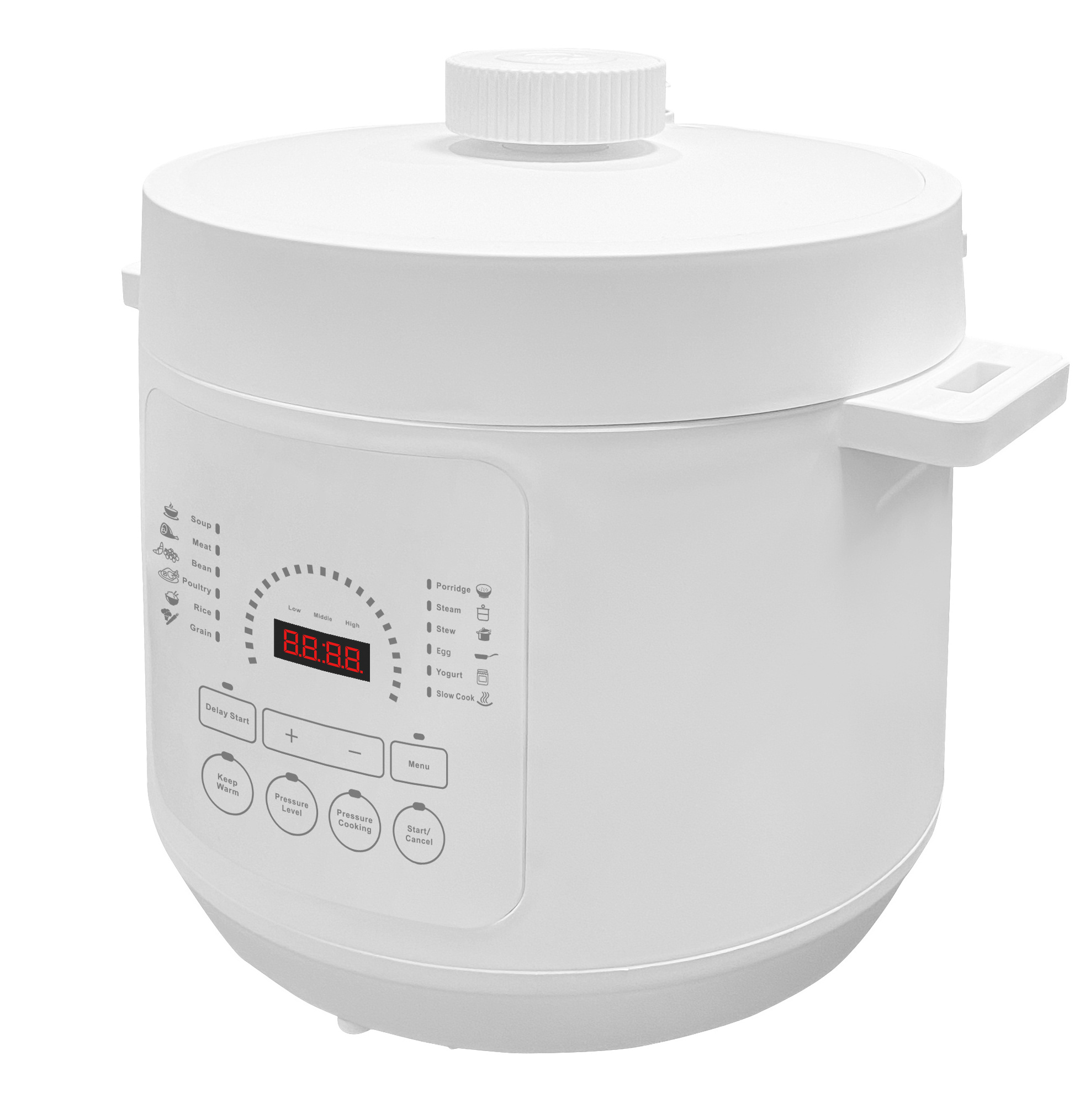 14-in-1 Pressure Cooker 6 QT Electric Digital Instant MultiPot 14 Programmable Functions High and Low Pressure Non-stick Pot Co