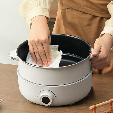 3.5L Portable Cooking Pot Multifunctional Noodles/ Hotpot/ Soup Frying Pan Electric Skillet Cooking Pot