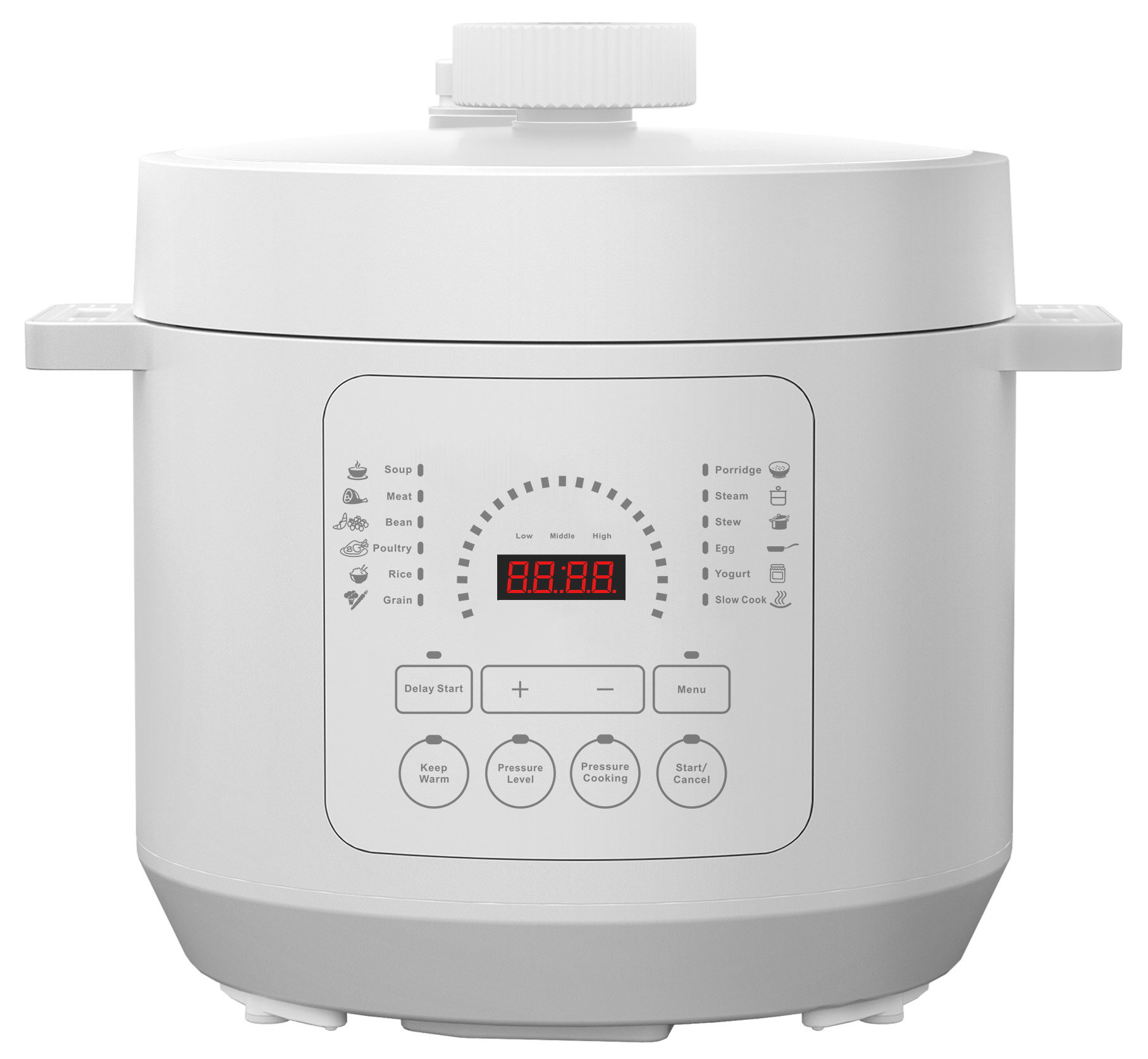 14-in-1 Pressure Cooker 6 QT Electric Digital Instant MultiPot 14 Programmable Functions High and Low Pressure Non-stick Pot Co