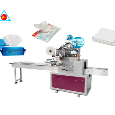 Tissue towel roll toilet paper full automatic packing machine