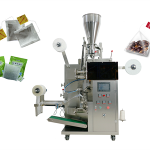 Automatic inner and outer pyramids tea bag packing machine, small tea sachet bag packing machine