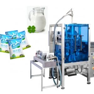 200ml 1L Automatic Yogurt Cream Juice Milk Water Liquid Aseptic Pouch Filling Packaging Machine