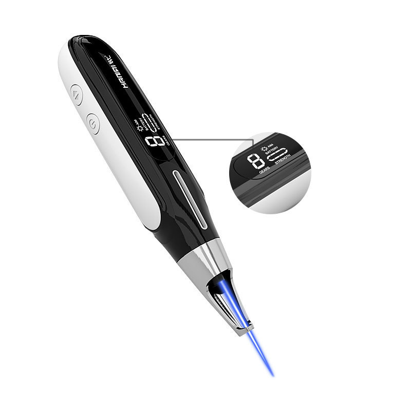 Professional Picosecond Pen Blue Red Tattoo Wash Picosecond Laser Pen Freckle Mole Wart Pigment Spots Removal Beauty Machine