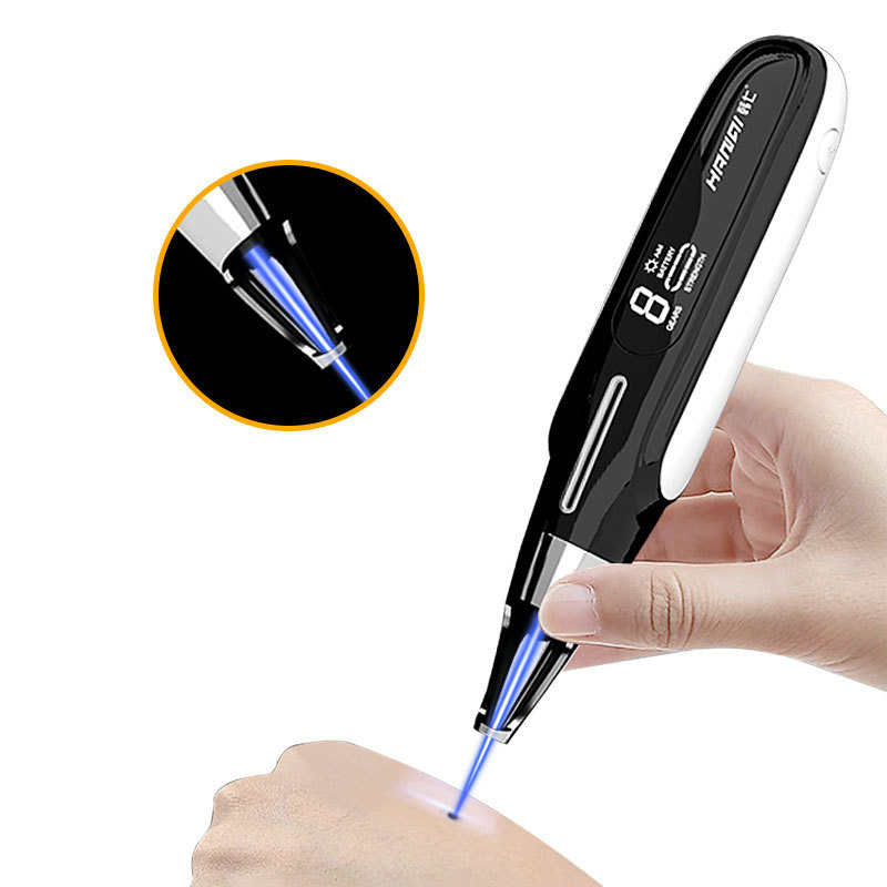 Professional Picosecond Pen Blue Red Tattoo Wash Picosecond Laser Pen Freckle Mole Wart Pigment Spots Removal Beauty Machine