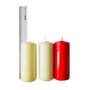 Wholesale High Quality White Natural Wax 7 days Pillar Candle