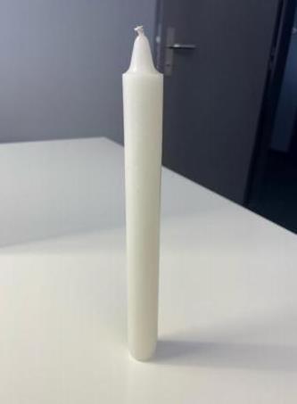 China candle factory wholesale flameless white candle wax