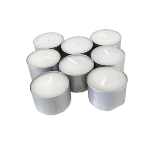 white unscented tealight 8 hour candles 50 pack bulk for home decor