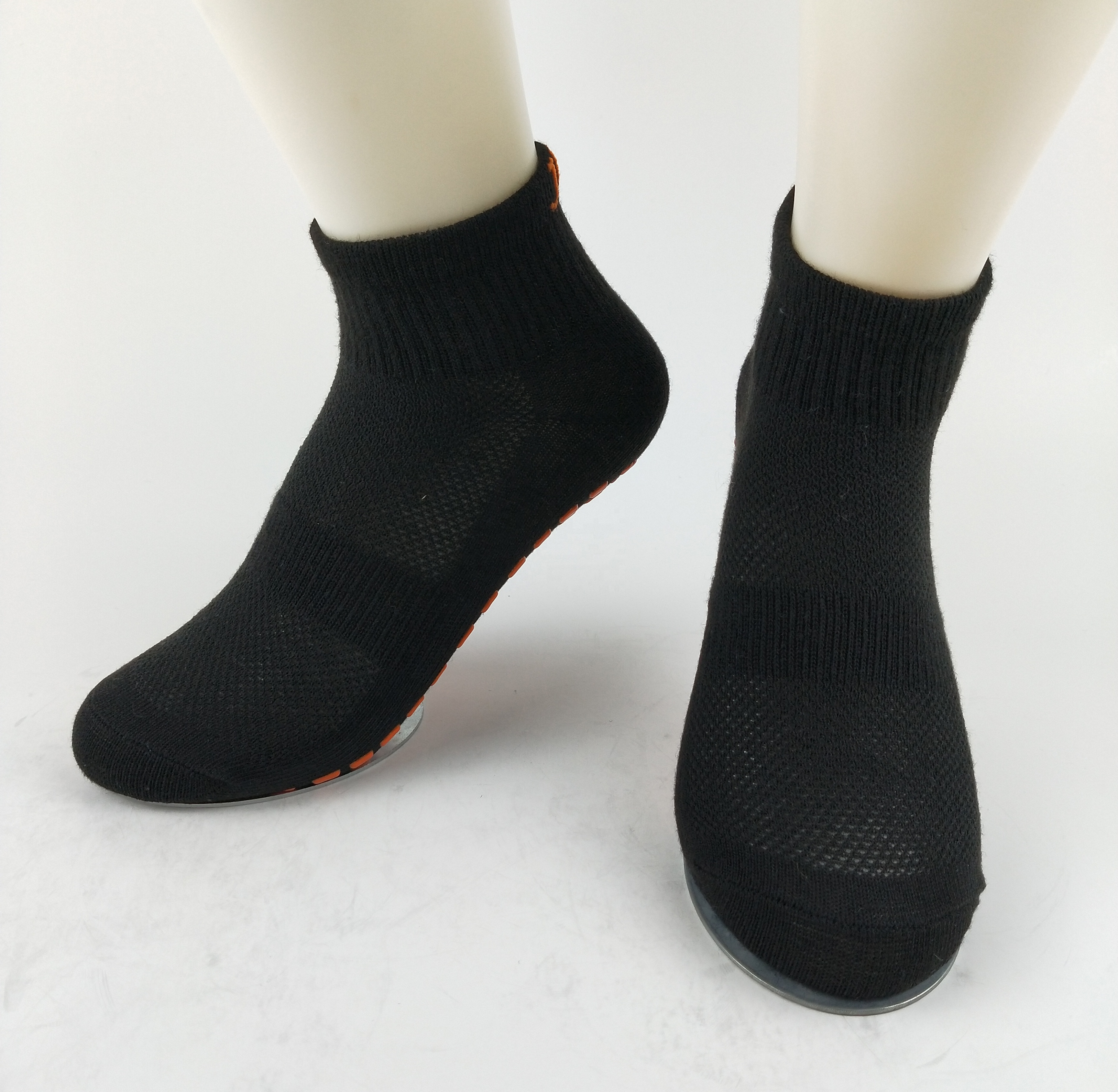 Ready To Ship Stock Socks Anti Skid Slipper Knit Slipper Socks With Rubber Sole For Children indoor Playground