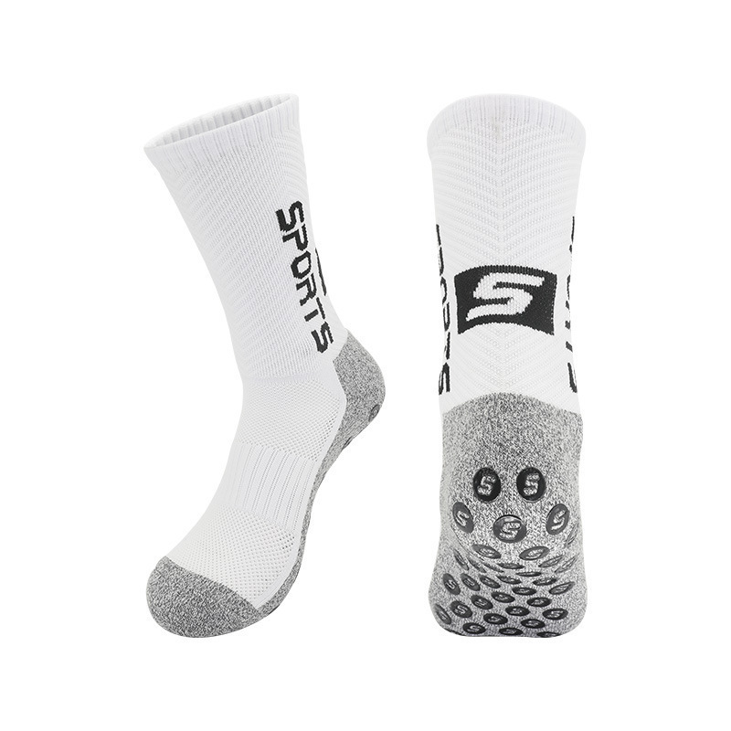 pink white kids men quarter polyamide elastan soccer sports football athletic grip socks large