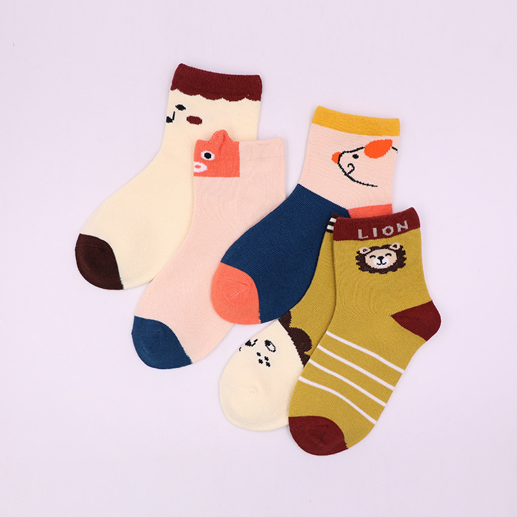 China factory custom various kinds kids ankle rube cartoon socks for baby