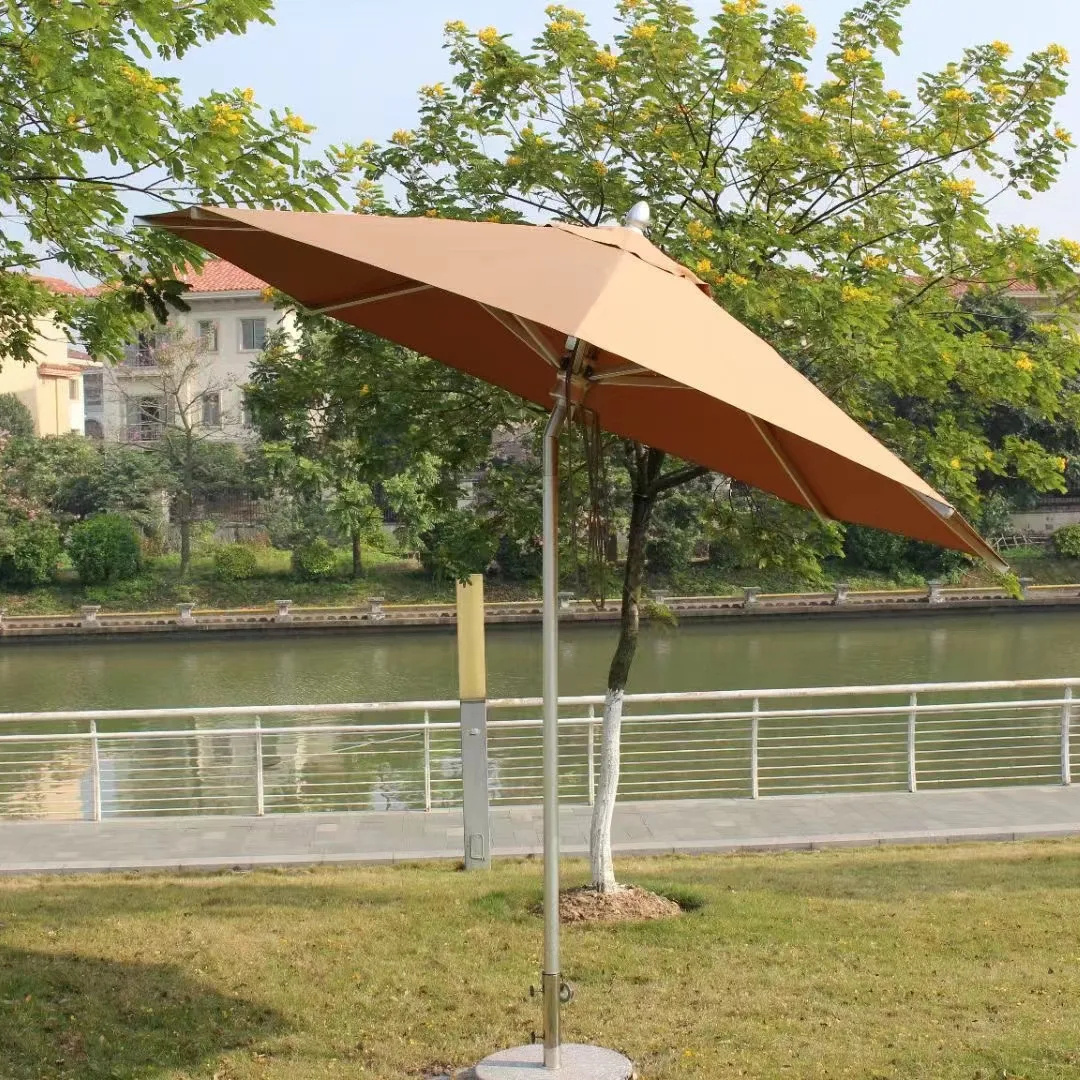 Zeen Outdoor Furniture Custom Size Sun Parasol Umbrella Sun Outdoor Shade Large Garden Umbrella