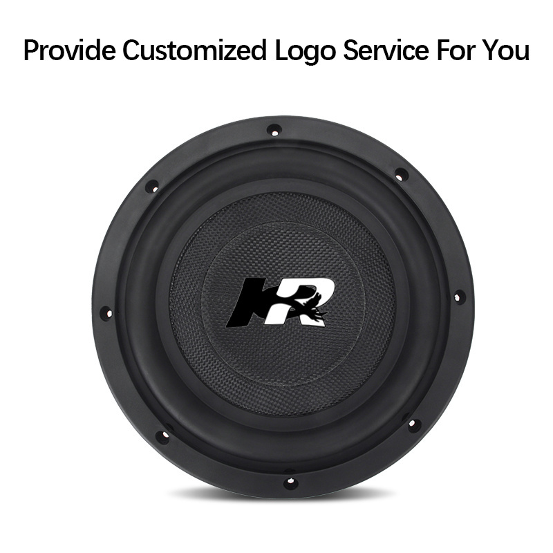 Car Audio 12 10 Inch Sub Bass Woofers Enclosures Bass Box System Aluminum Basket 600w Powered Subwoofer Speaker Horn