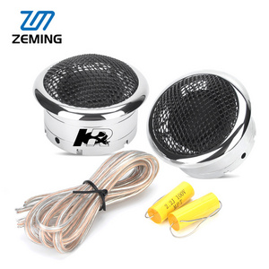 Car Speaker 4 Ohms Auto Electrical Systems Titanium Aluminum Housing Bullet Super Dome High End Tweeter 2 Inch