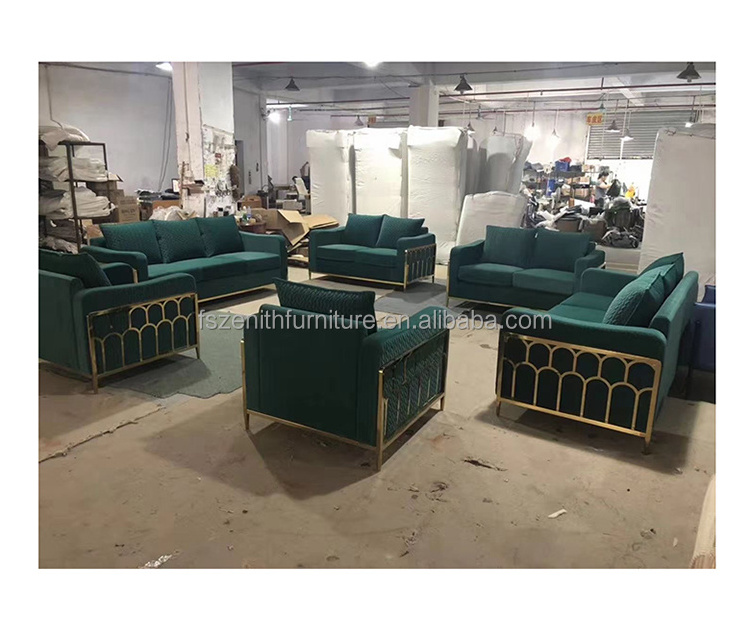 Wholesale Sectional Living Room Luxury Sofa Set Furniture Long l Shaped Couches