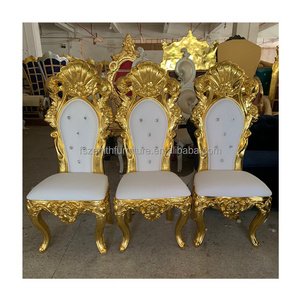 Wholesale Banquet Hotel Luxury High Back Event Decor Queen Sofa King Throne Chairs for Wedding