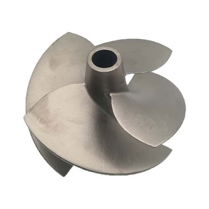 OEM Precision Casting Stainless Steel  Lost Wax Investment Casting Parts Machinery Impeller Jet SKI Impeller