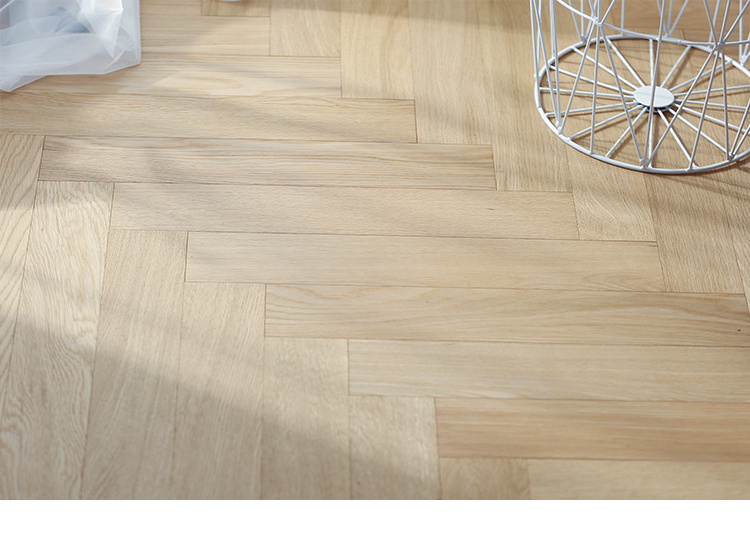 Indoor Use Engineered Wood Flooring Short Board 15mm Thickness More Styles Herringbone Fishbone Parquet Flooring