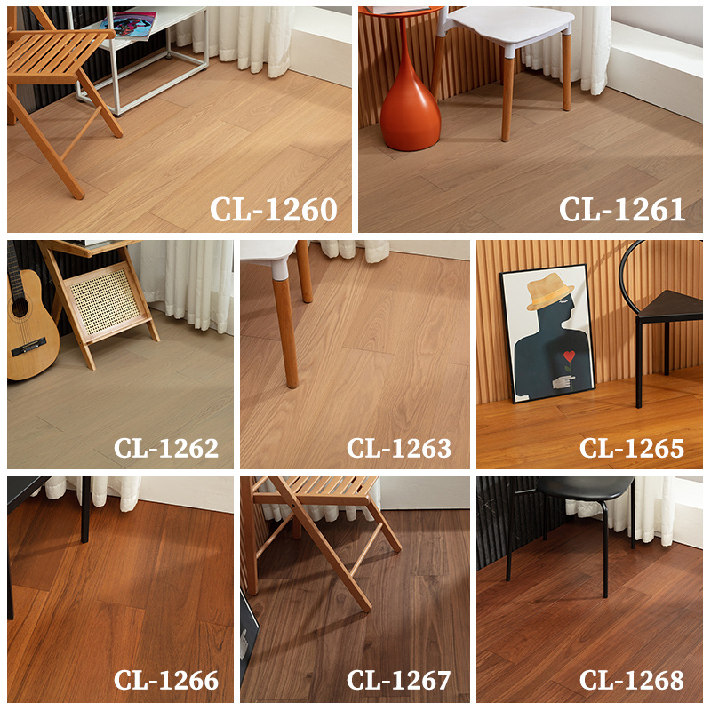 Natural Solid Wood High Quality engineered Floor Multiple Styles Indoor Use Brushed Engineered Wood Flooring