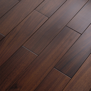 American Versailles OKAN solid wood flooring indoor waterproof Walnut color dark herringbone hardwood flooring