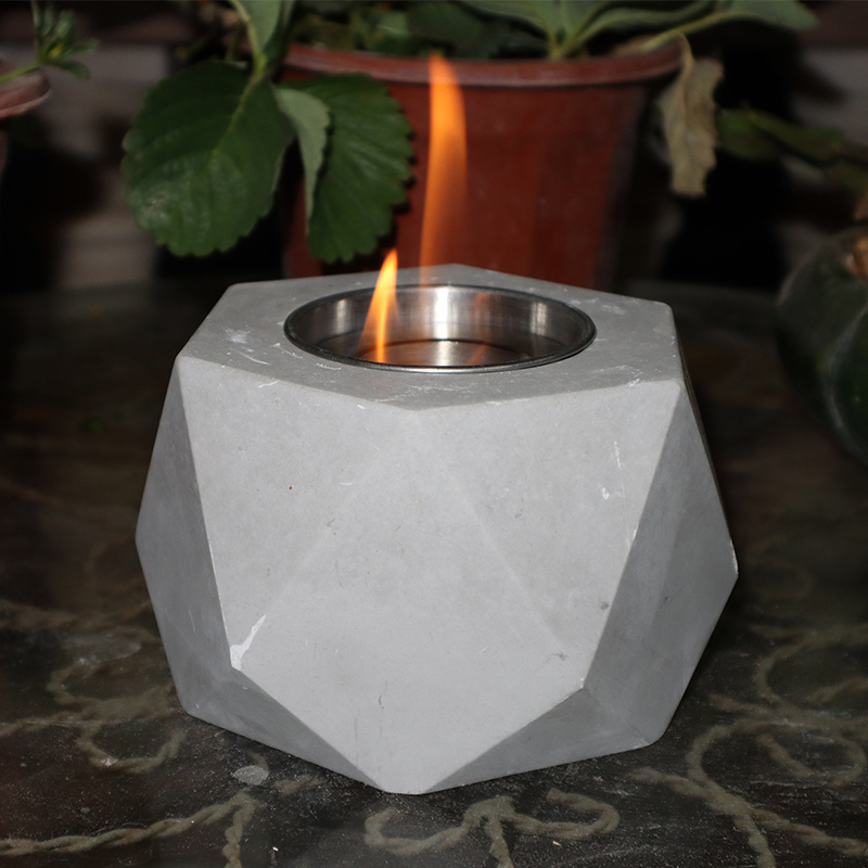 Superior Quality Fireplace Portable Mini Tabletop Fire Pit Concrete Table Top Fire Pit Bowl On Sale