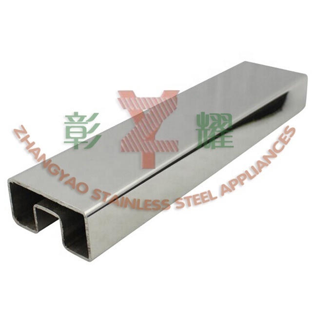 stainless steel U channel for glass railing system