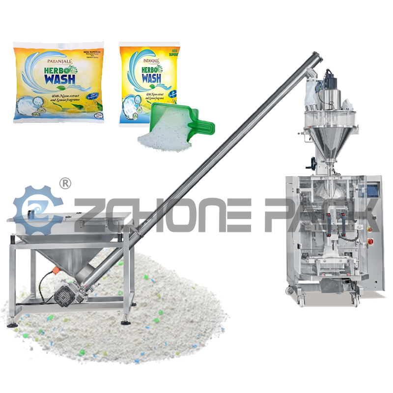 1kg, 2kg, 5kg Detergent Washing Powder Bag Making Fully Automatic Packaging Machine