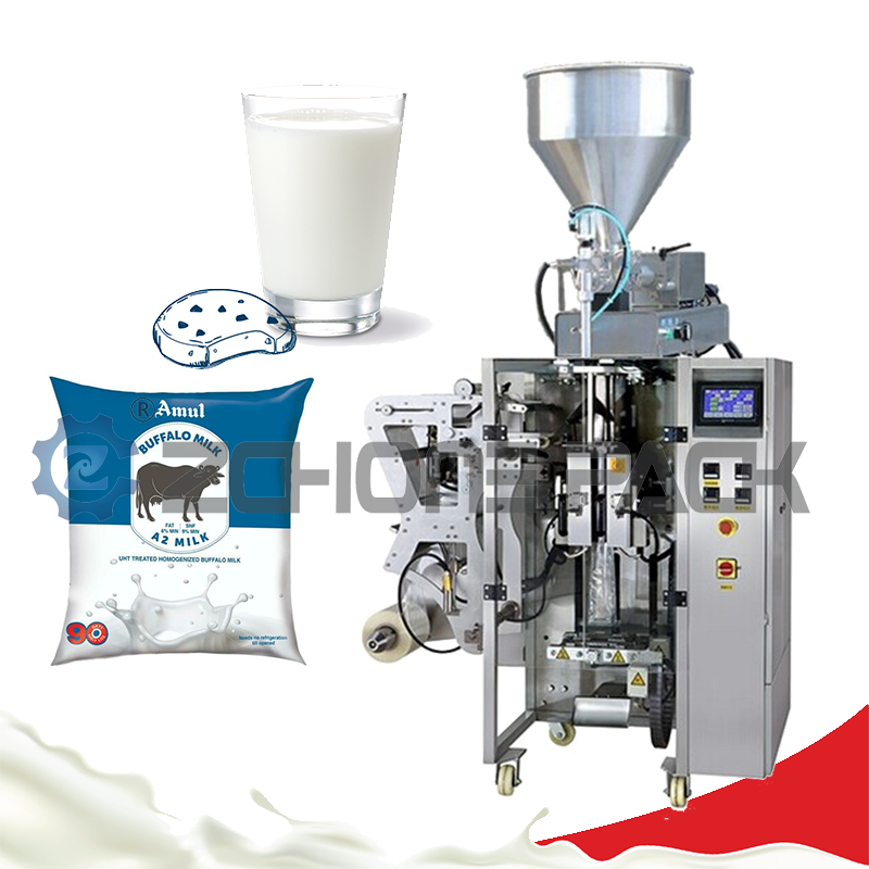 Milk Honey Yogurt Juice Liquid Paste Automatic Vertical Filling Packaging Machine