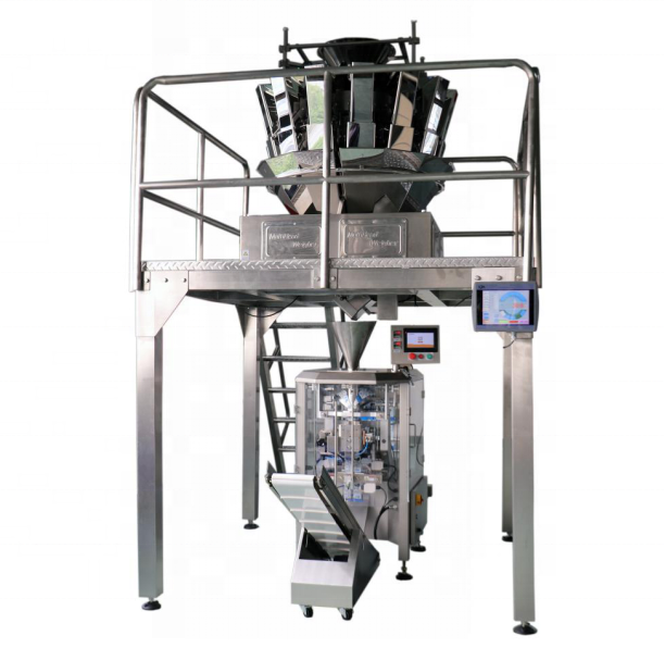 Frozen Food Automatic Packaging Machine Dumplings Chicken Beef Steak Frozen Food Roll Film Bag-Making Machine