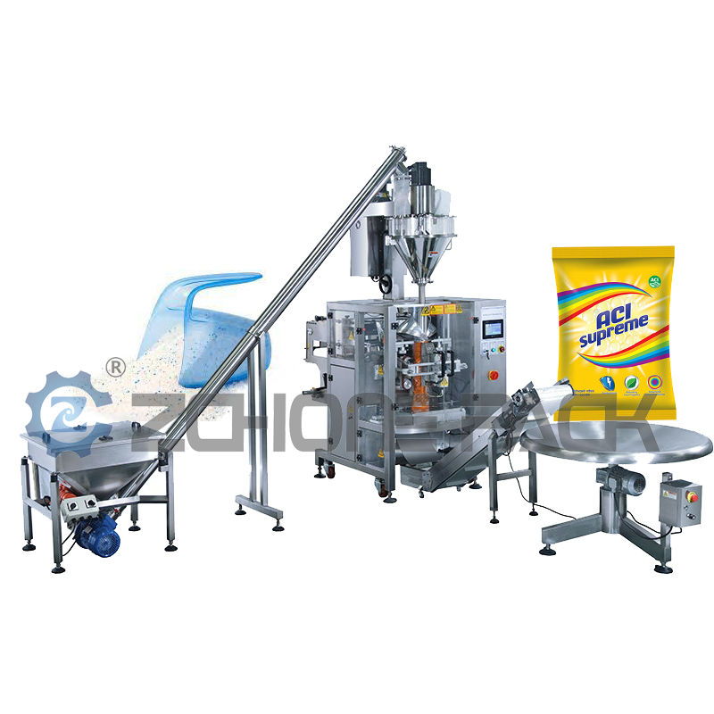 1kg, 2kg, 5kg Detergent Washing Powder Bag Making Fully Automatic Packaging Machine