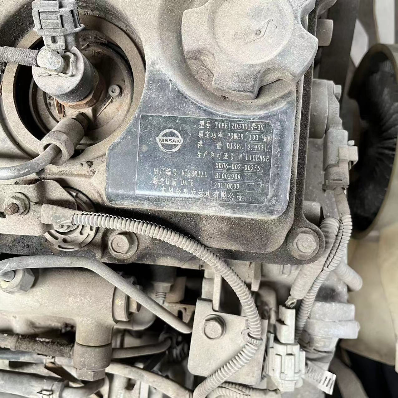 Used Pickup Engine ZD30 for NISSANs diesel engine ZD30 Motor For Sale