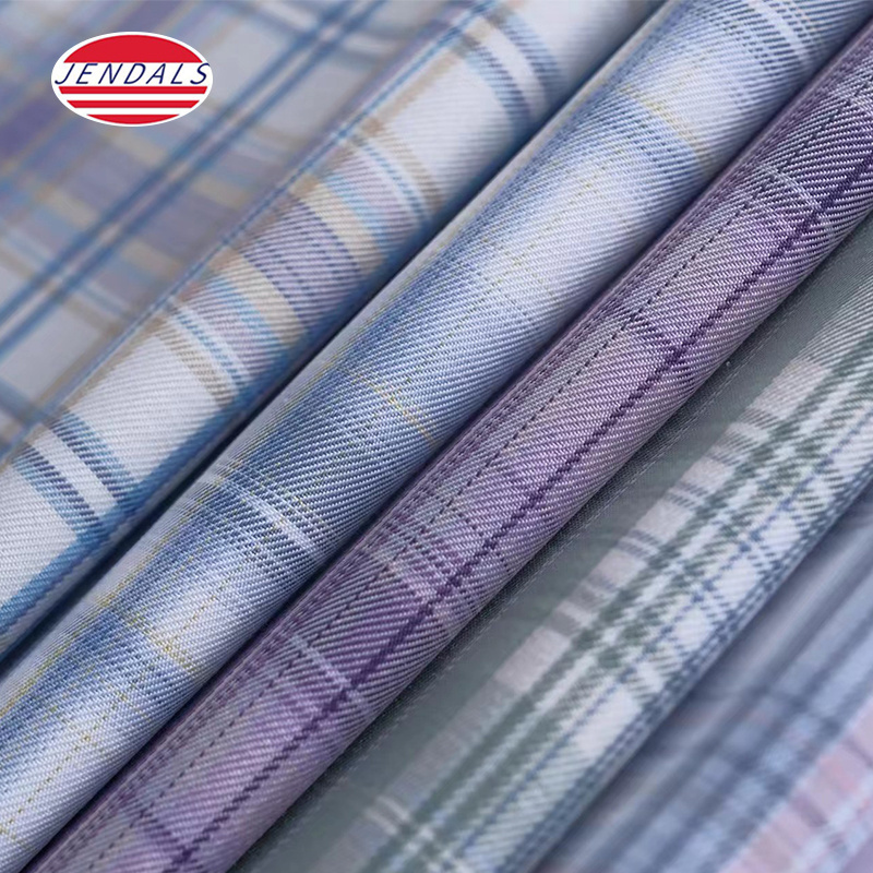 New Design School Uniform Check Fabric JK Yarn Dyed Plaid 100% Cotton School Uniform Material Fabric