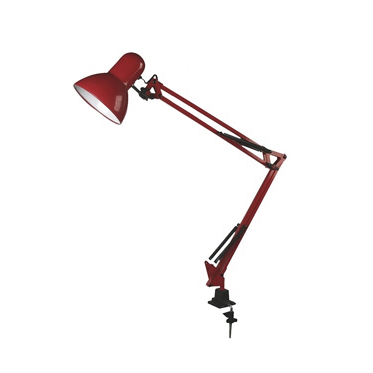 Hot Sale Gooseneck Dimmable Flexible Long Swing Arm Eye-Care Led Reading Light