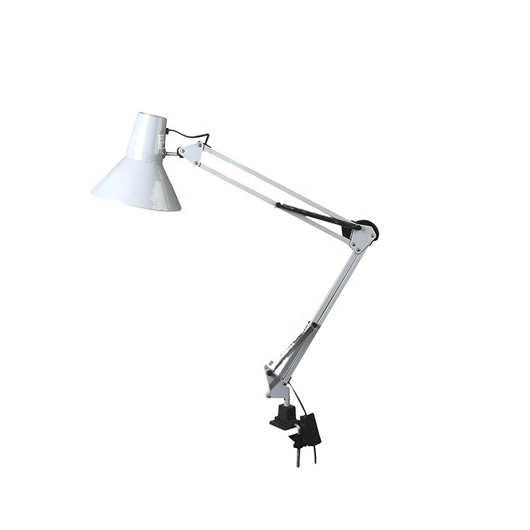 Hot Sale Gooseneck Dimmable Flexible Long Swing Arm Eye-Care Led Reading Light