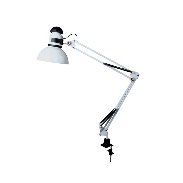 Hot Sale Gooseneck Dimmable Flexible Long Swing Arm Eye-Care Led Reading Light