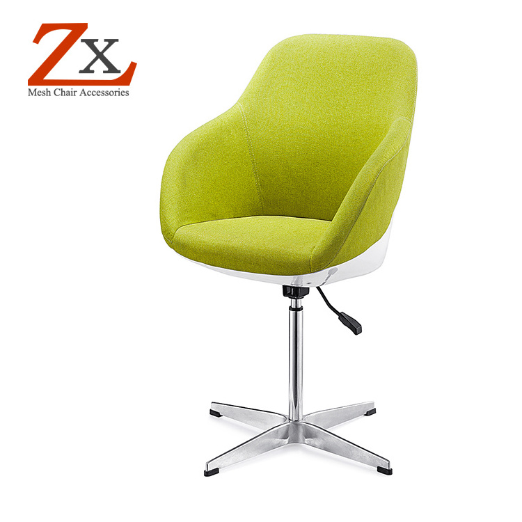 Fabric furniture leisure lift swivel living room chair/hotel mould foam lobby chair/S688