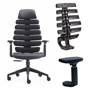 High Back Cheap Office Mesh Chair Ergonomic Office Mesh Chair Backrest 3D Adjustable Chair Office Furniture Parts