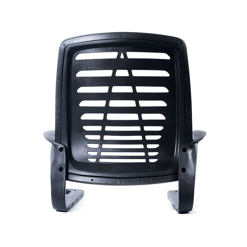 Factory wholesale office chair components replacement mould low back plastic mesh chair backrest part office chair back frame