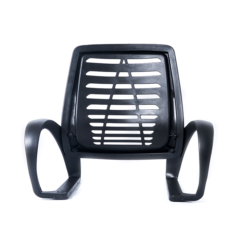 Factory wholesale office chair components replacement mould low back plastic mesh chair backrest part office chair back frame