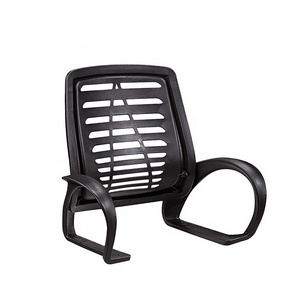 Factory wholesale office chair components replacement mould low back plastic mesh chair backrest part office chair back frame