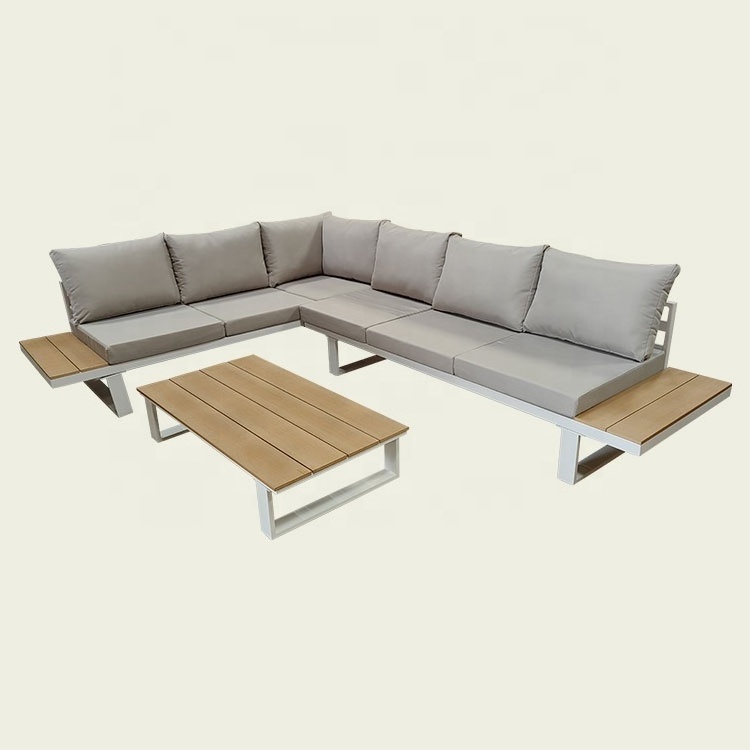 patio aluminium outdoor sofa set leisure balcony sofa